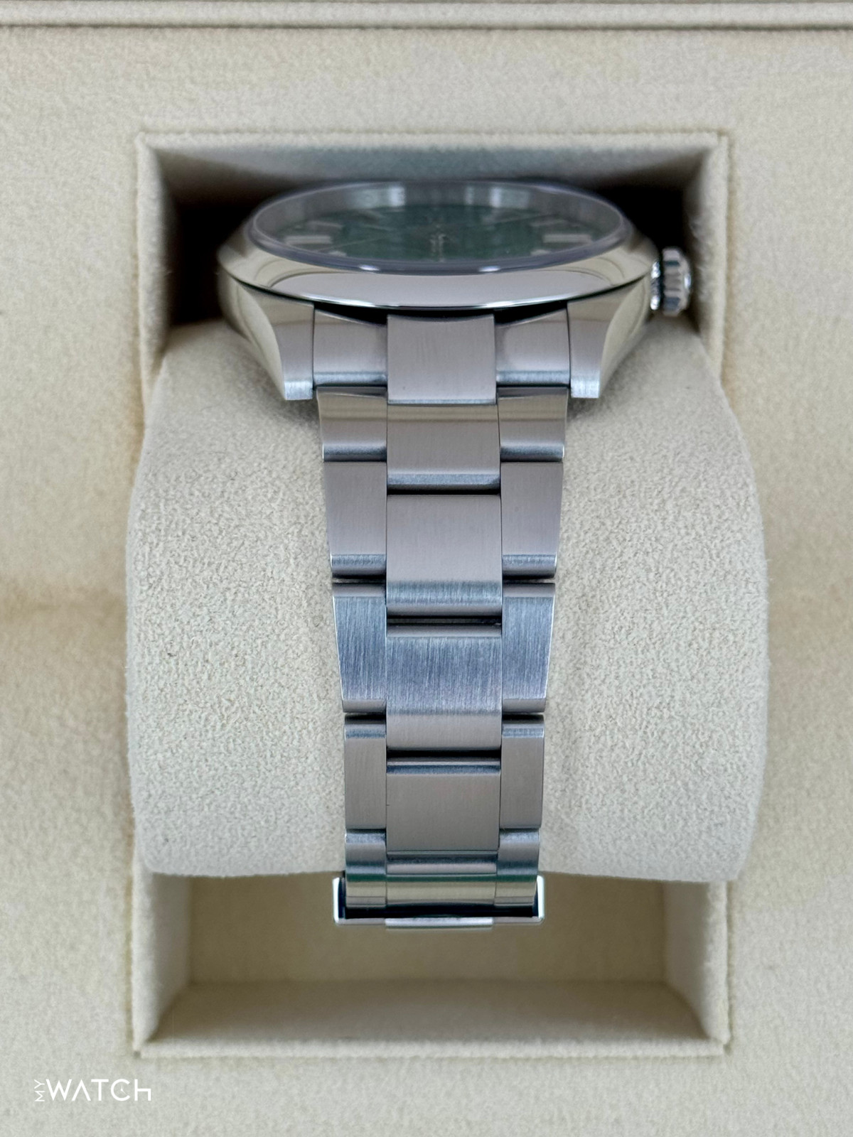 2023 Rolex Oyster Perpetual 41mm 124300 Green Dial