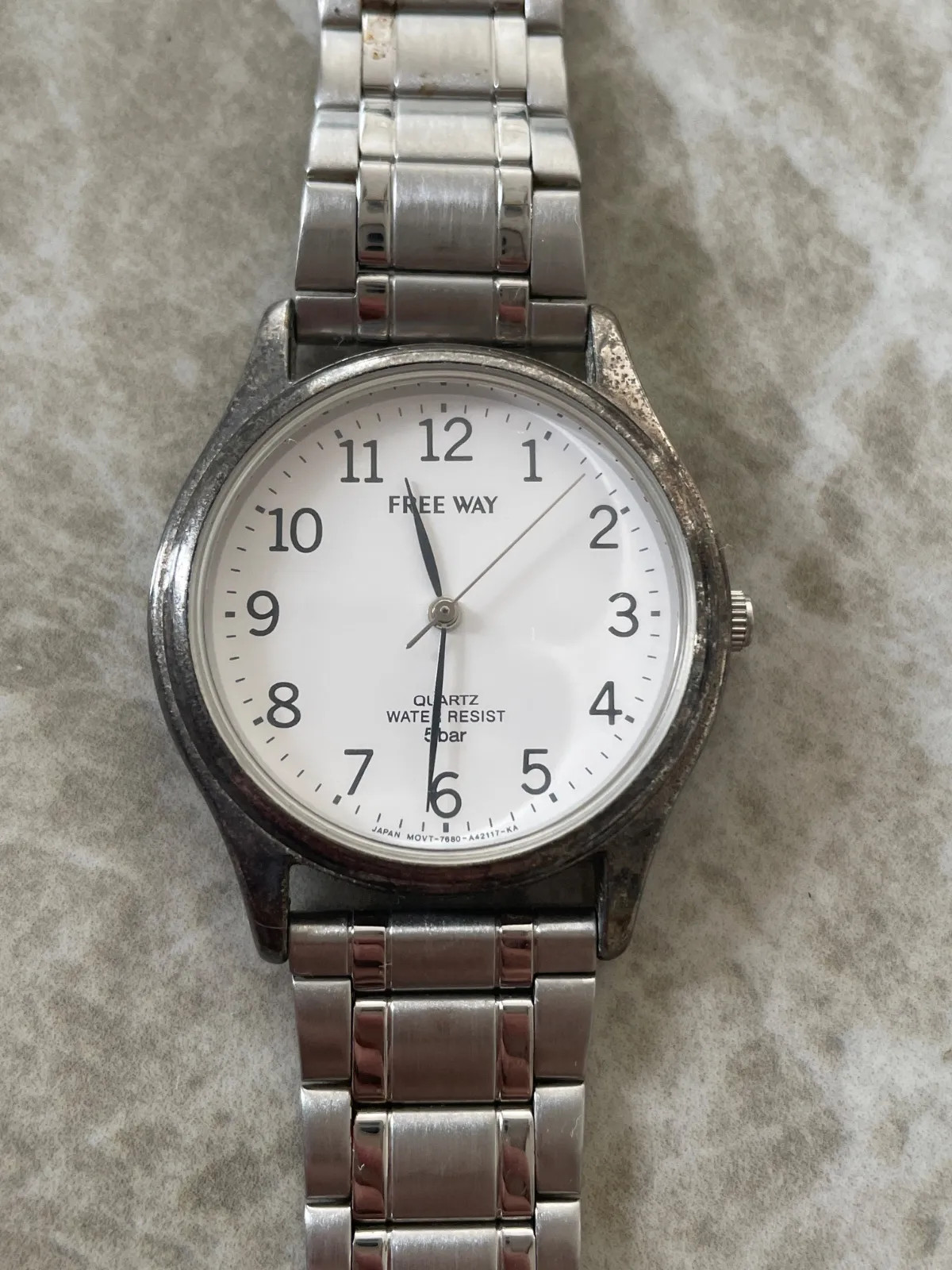 CITIZEN FREE WAY7680-A41768 Quartz 5bar Water Resistant Vintage Watch Men’s