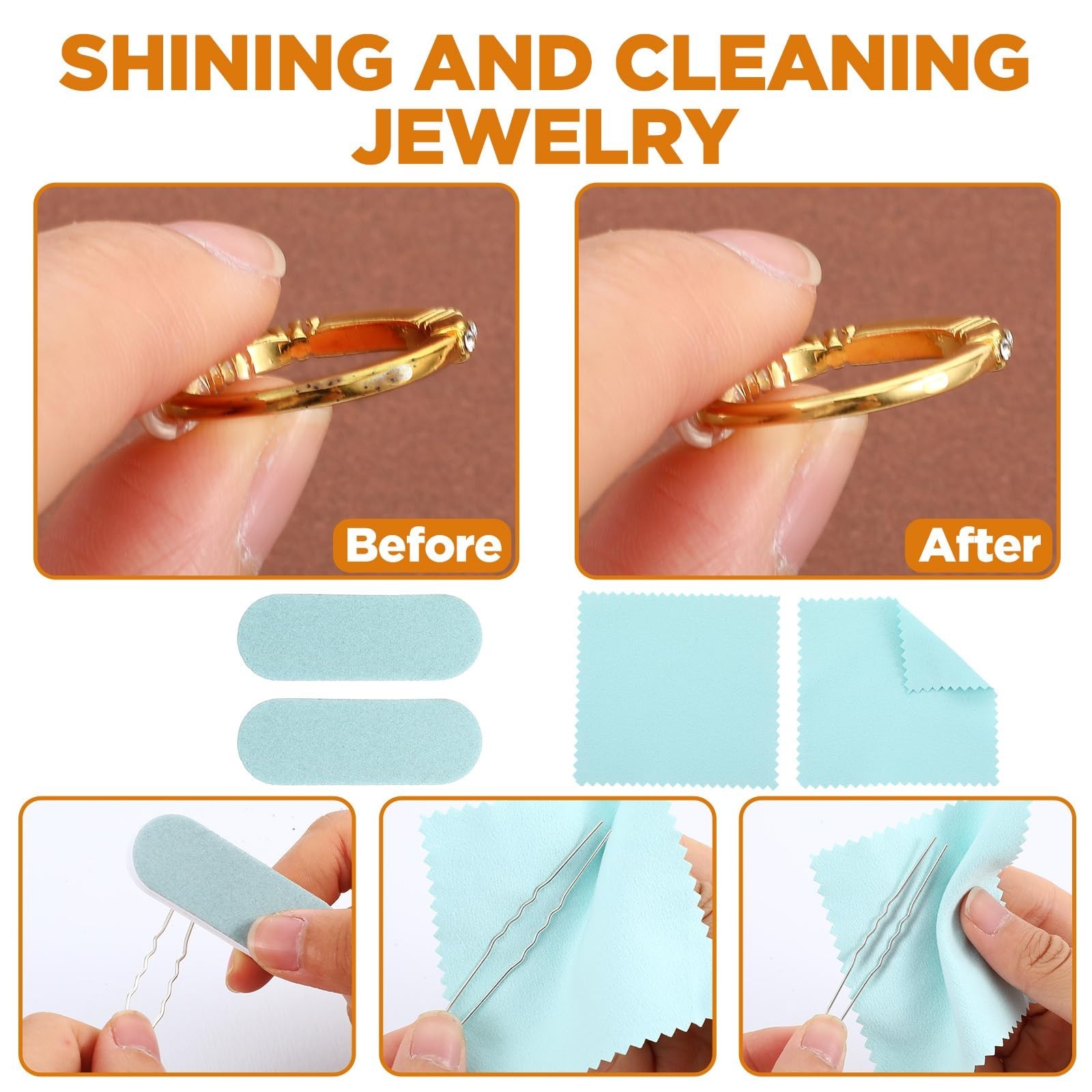 12 Pcs Ring Sizing Repair Kit – Metal Mandrel Tool for Bent Rings Reshaping