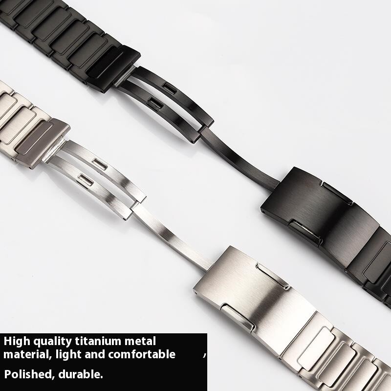 For Casio PROTREK PRW-60/61/50/70Y/30 Titanium Alloy WatchStrap Lightweight 23mm