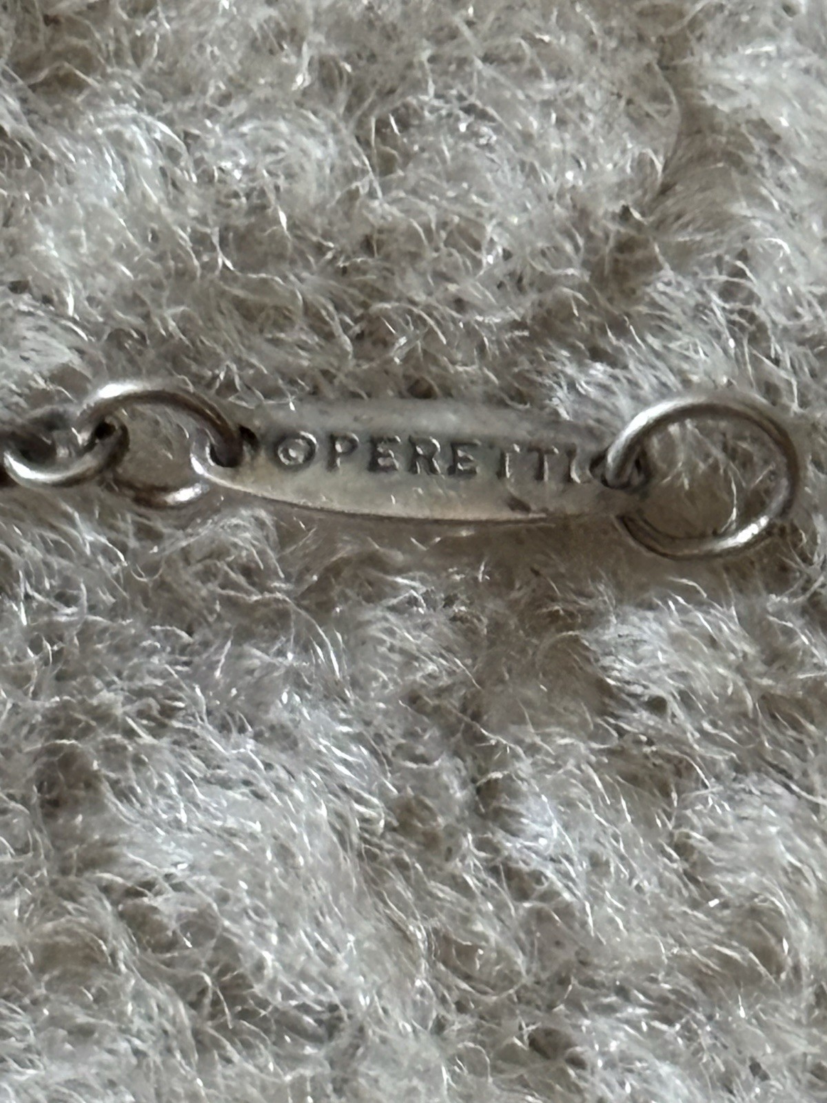 Tiffany & Co. Peretti Teardrop Dangle Charm 925 Bracelet Signed Spain Tag