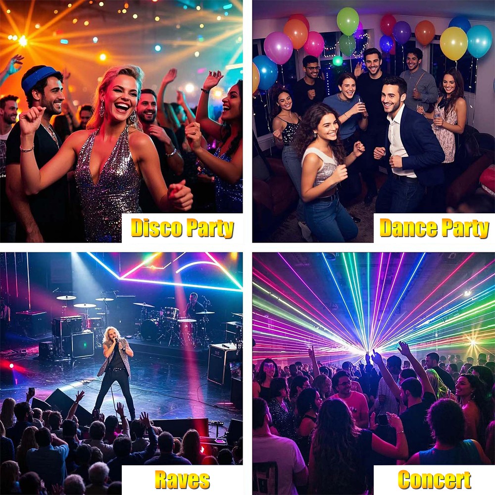 Disco Ball Earrings USB Rechargeable LED Light Up Party Gifts for Women Girls