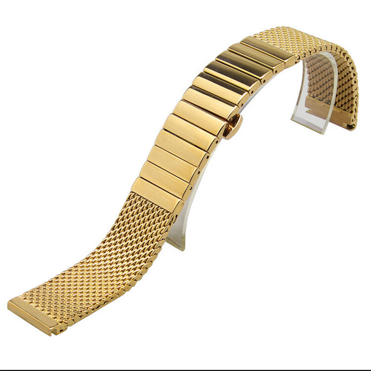 Milanese Mesh Solid Stainless Steel Watch Band Strap Metal Bracelet18 20 22 24mm