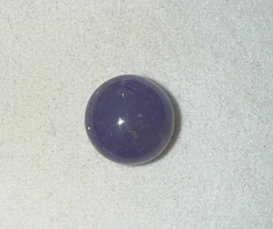 Authentic 10.95Ct. Stunning Near Flawless Round Cabochon Tanzania Tanzanite