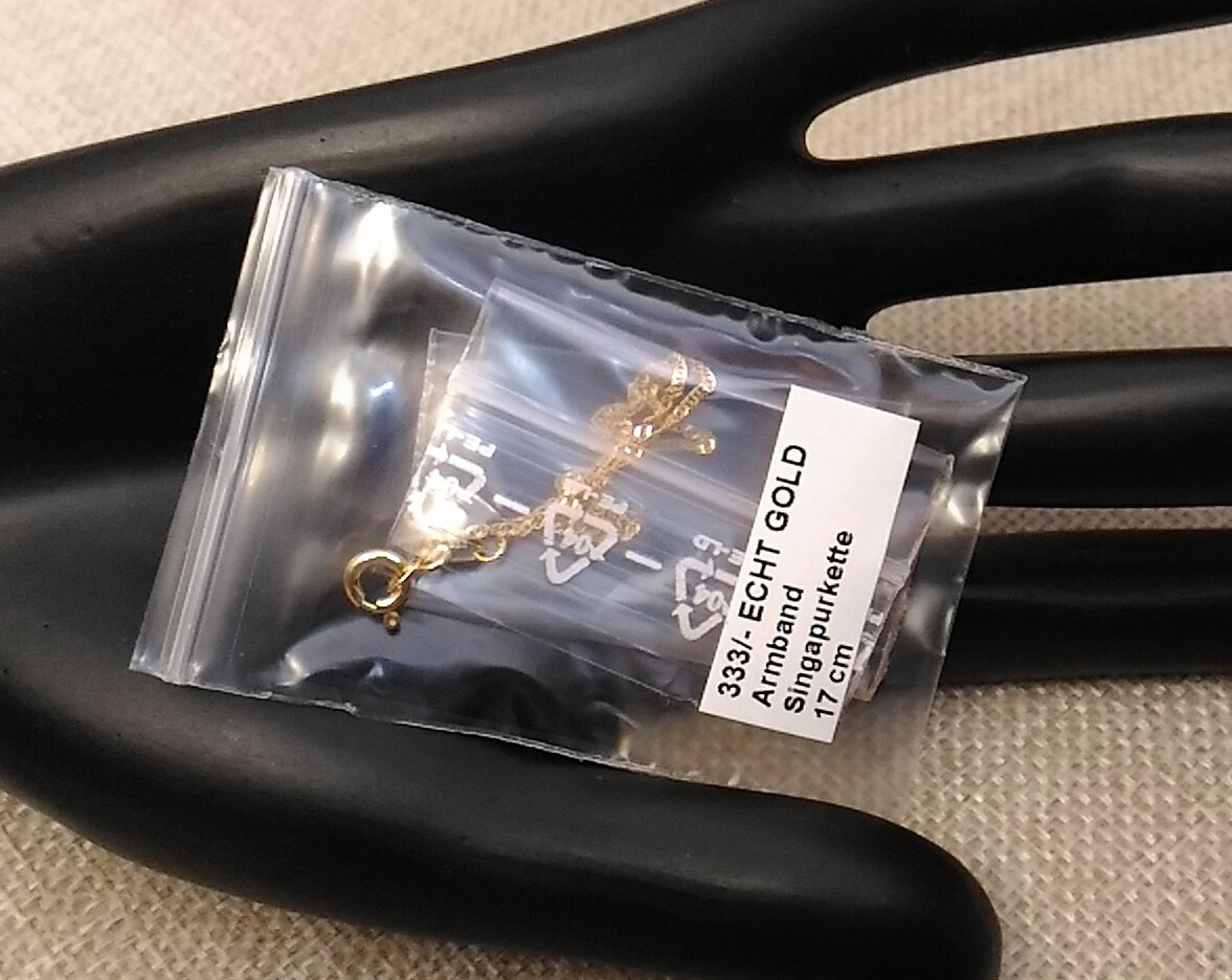 REAL GOLD *** Fine Twisted Bangle Bracelet Singapore Chain / 16-17-18-19cm