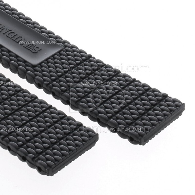 Longines Rubber Black Strap 22 mm Heritage Legend Diver L3.674.4 – L3.774.4