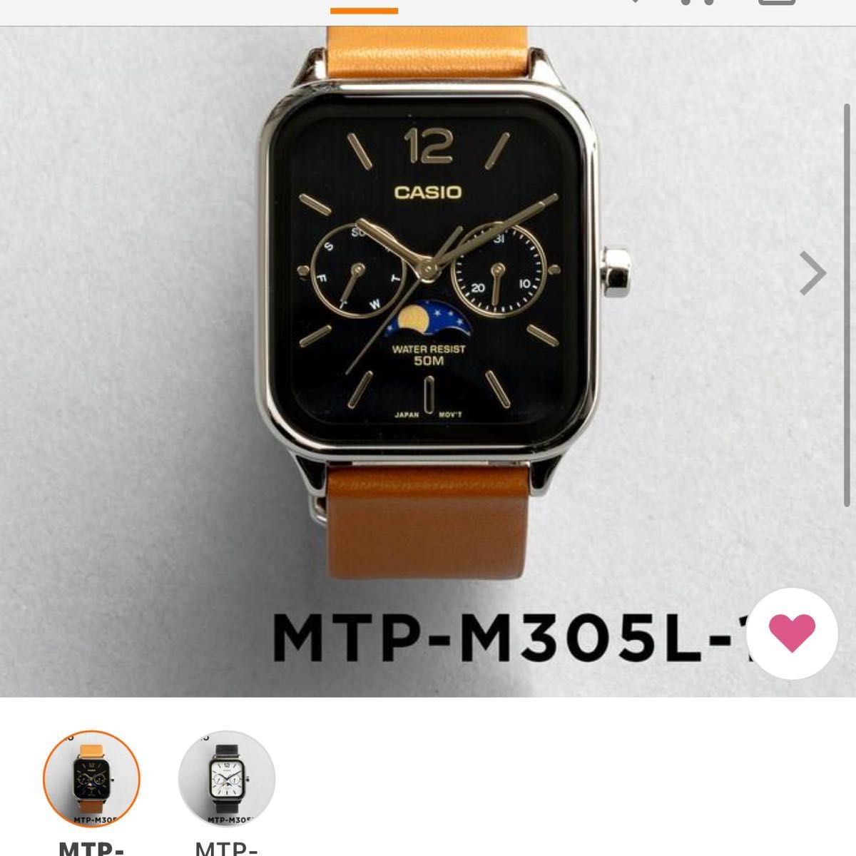 CASIO Casio MTP M305L 1A Brown