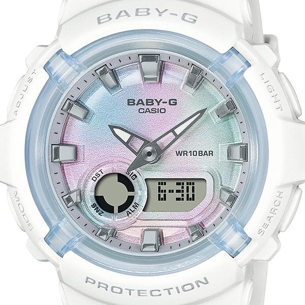 Casio Baby-G BGA-280-7AJF White Resin Analog Digital Shock Resistant Sport Watch