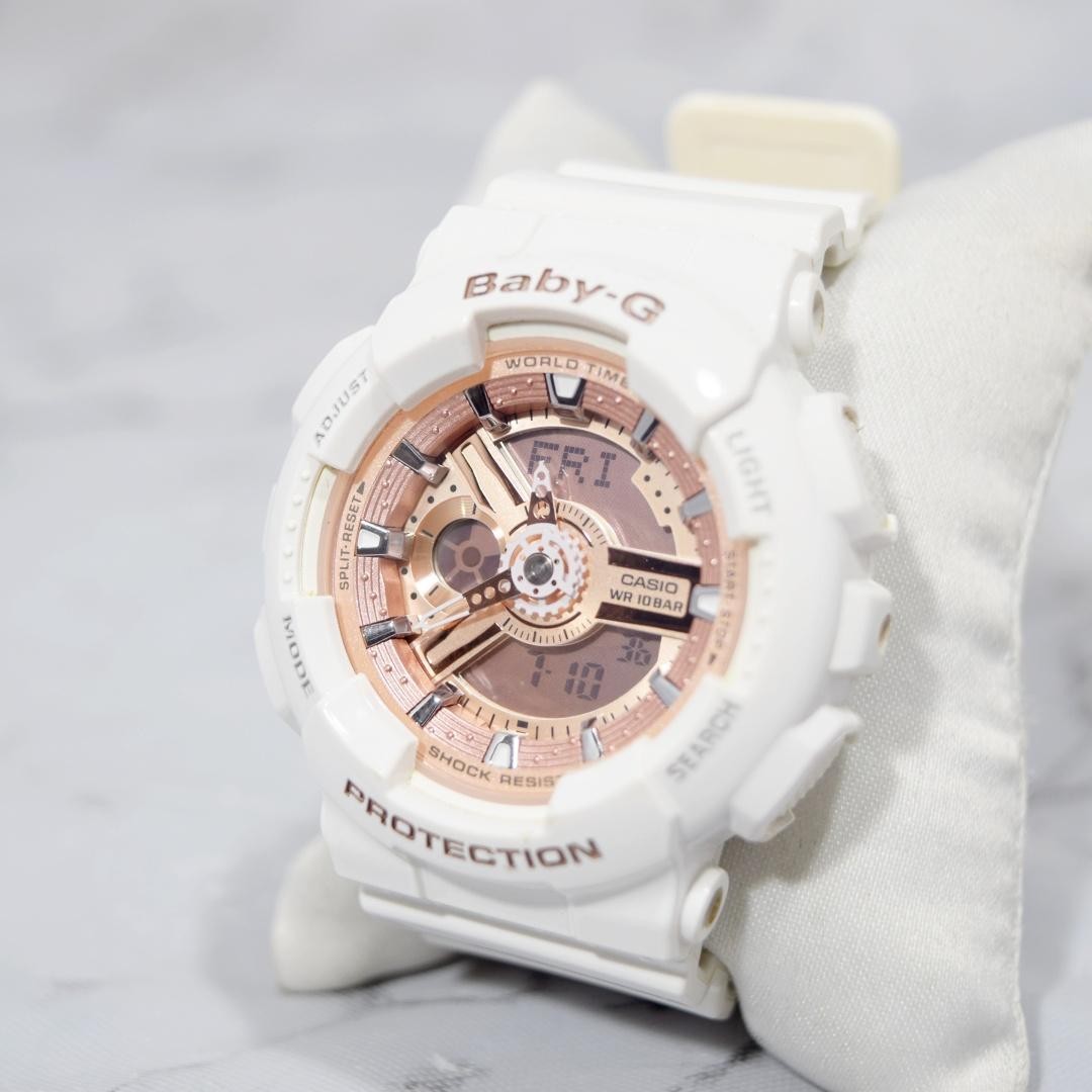 with Box CASIO BABY G BA 110 Ana Digi New Battery