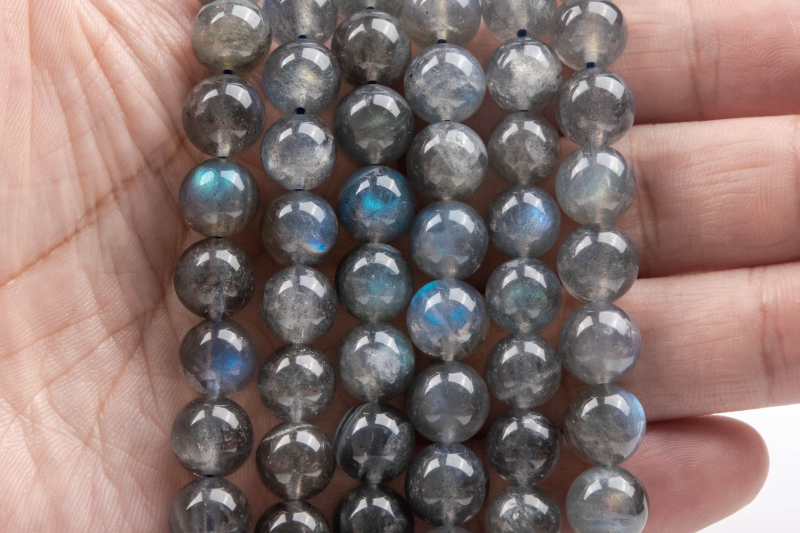 Natural AAA Rainbow Labradorite Beads Round Loose Beads 6/7/8/9/10/11/12MM