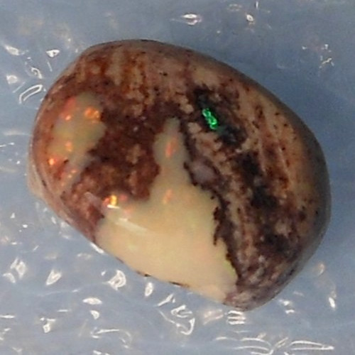 4.60ct Mexican Fire Opal 12.3 x 9.9 x 5mm Oval cabochon