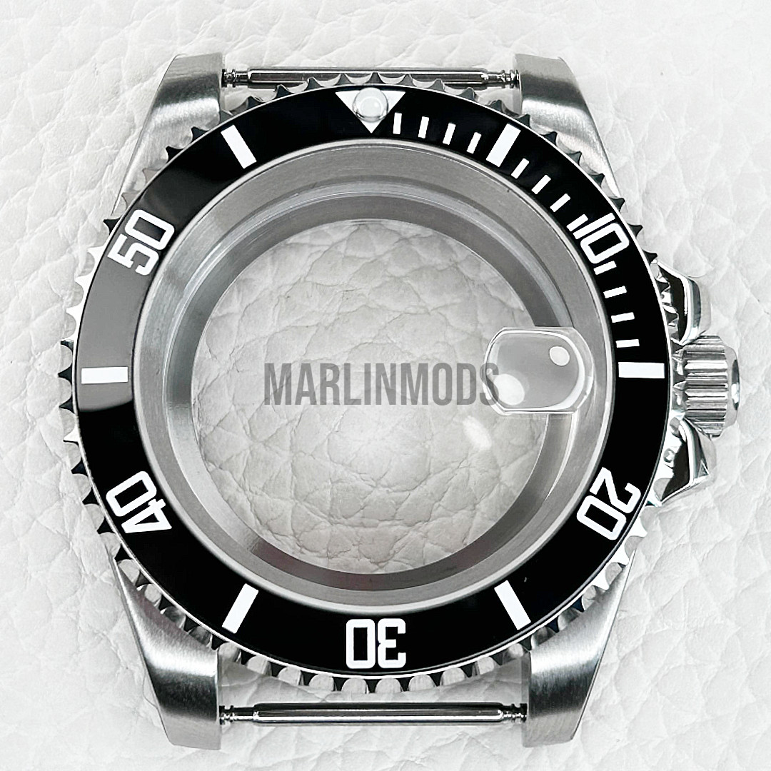 200M Waterproof 40mm SUB Dive Watch Case for NH35A NH34 GMT 120 Clicks Sapphire