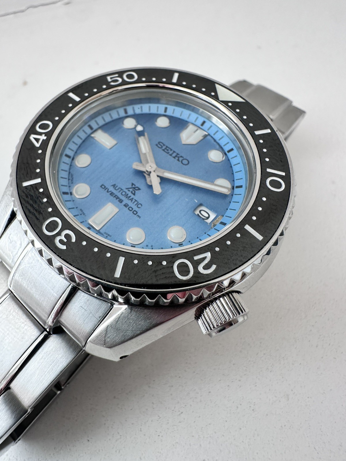 Seiko SPB299 homage on Heimdallr MM300 case Blue Men’s Watch