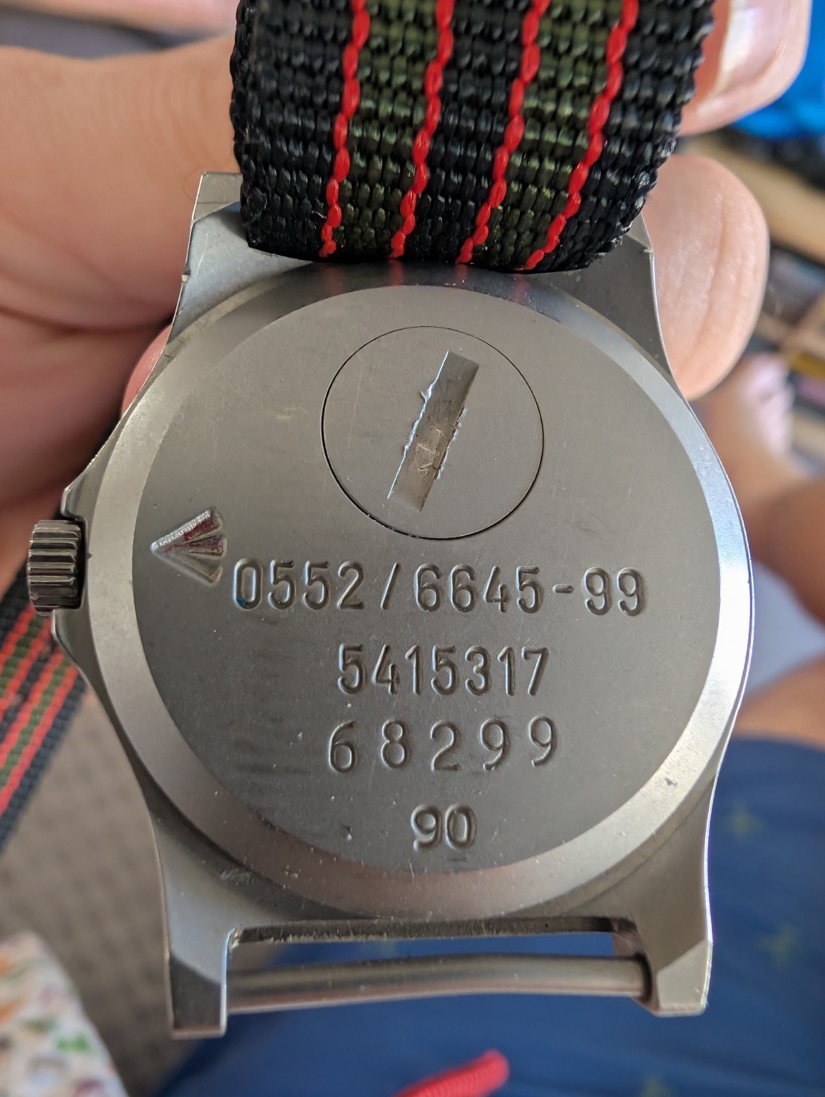 CWC Military G10 Royal Navy 0522/6645-99 wristwatch Watch Dated 1990 issued