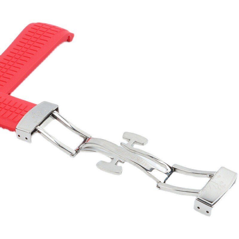 Stainless Steel Folding Clasp Butterfly Buckle 16 18 for Patek Philippe Aquanaut
