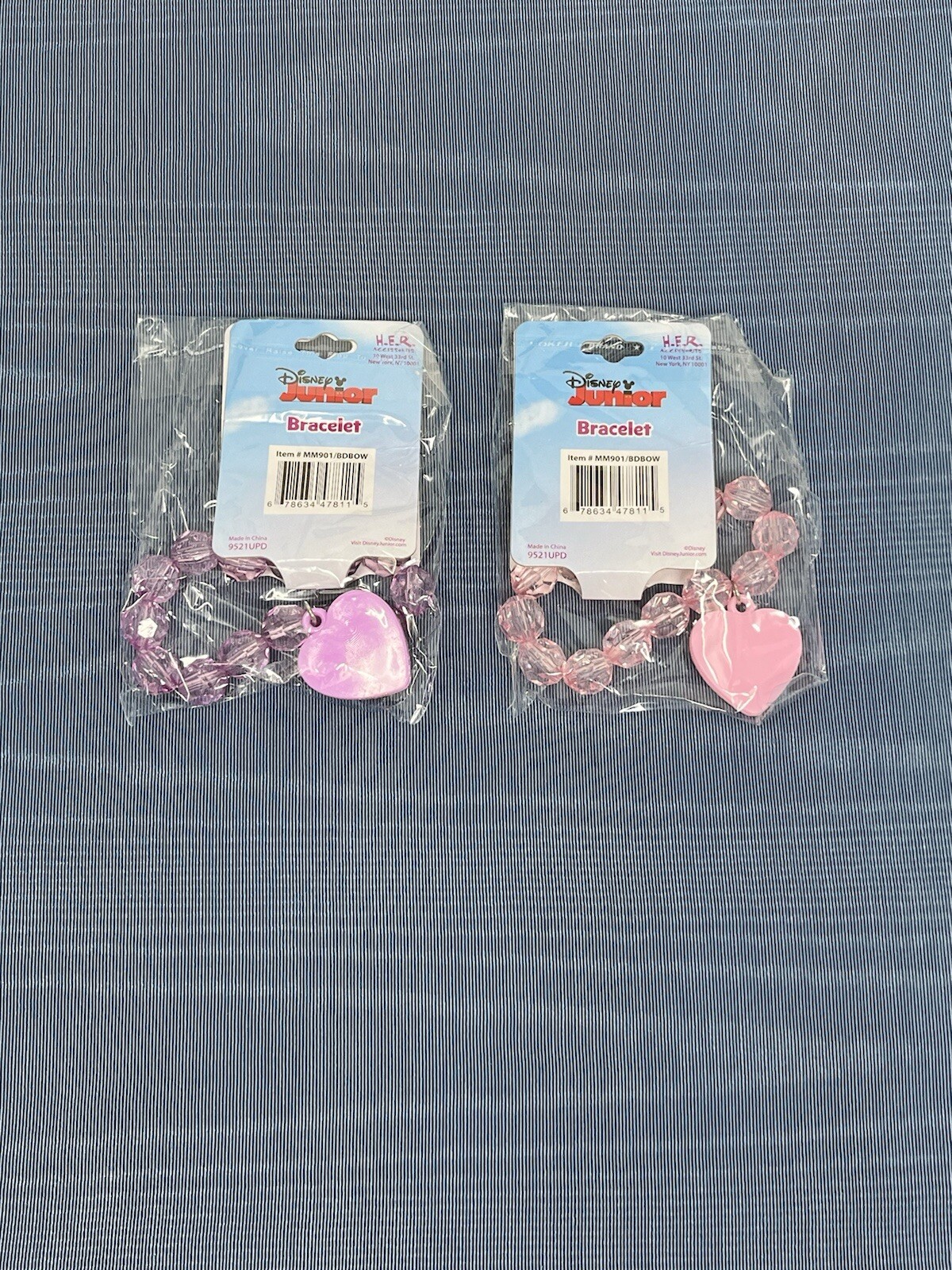 Amscan Disney Minnie Mouse Bead Bracelet Kids Accessories New