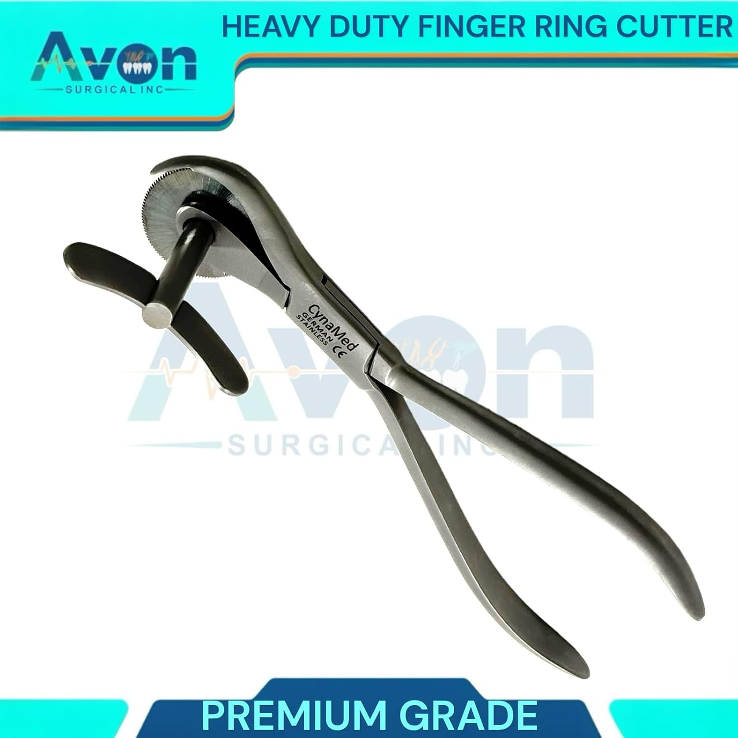 6In Heavy Duty Finger Ring Cutter First-Aid Ring Band Cutter, Fire Rescue, Jewel