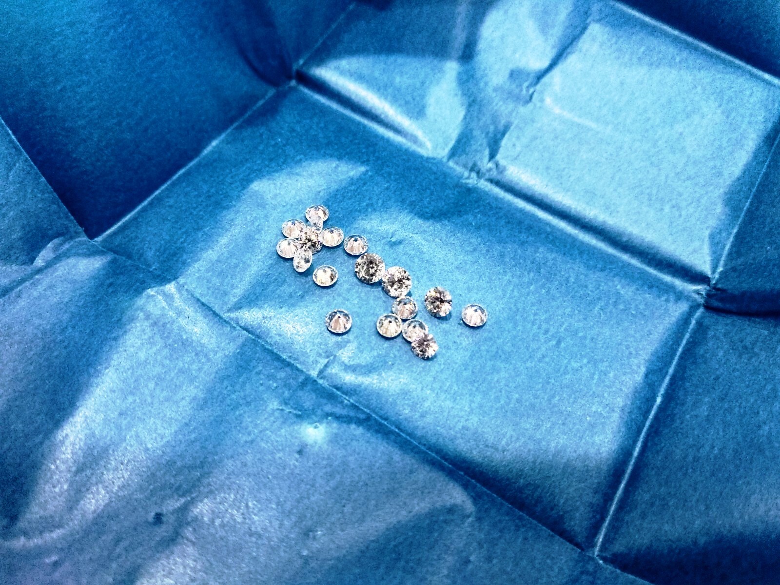 REAL NATURAL LOOSE DIAMOND 0.01 CT 1.3 MM G-H/SI ROUND SHAPE 0.40 TCW 40 PCS LOT