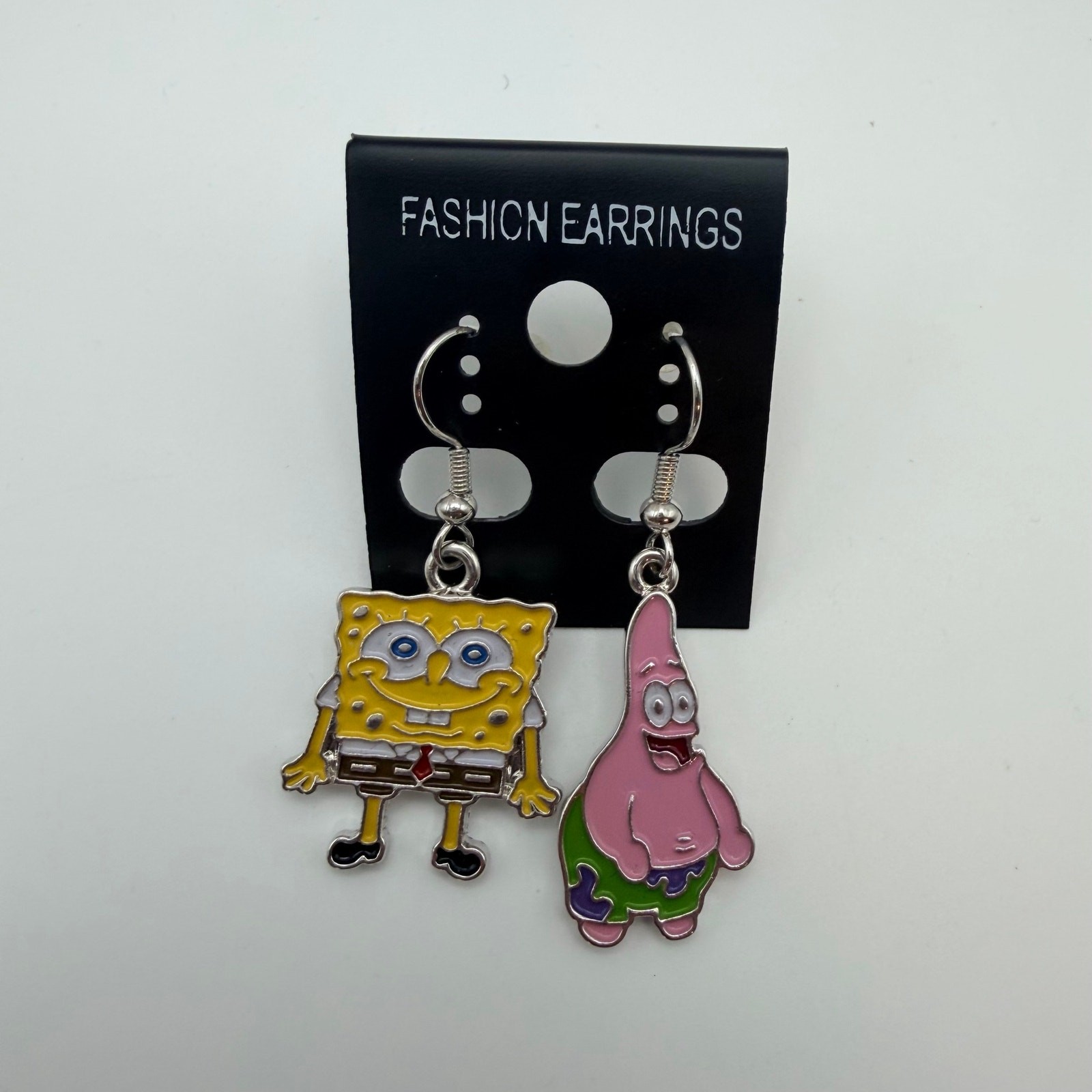 SpongeBob SquarePants Patrick Mismatched Dangle Earrings