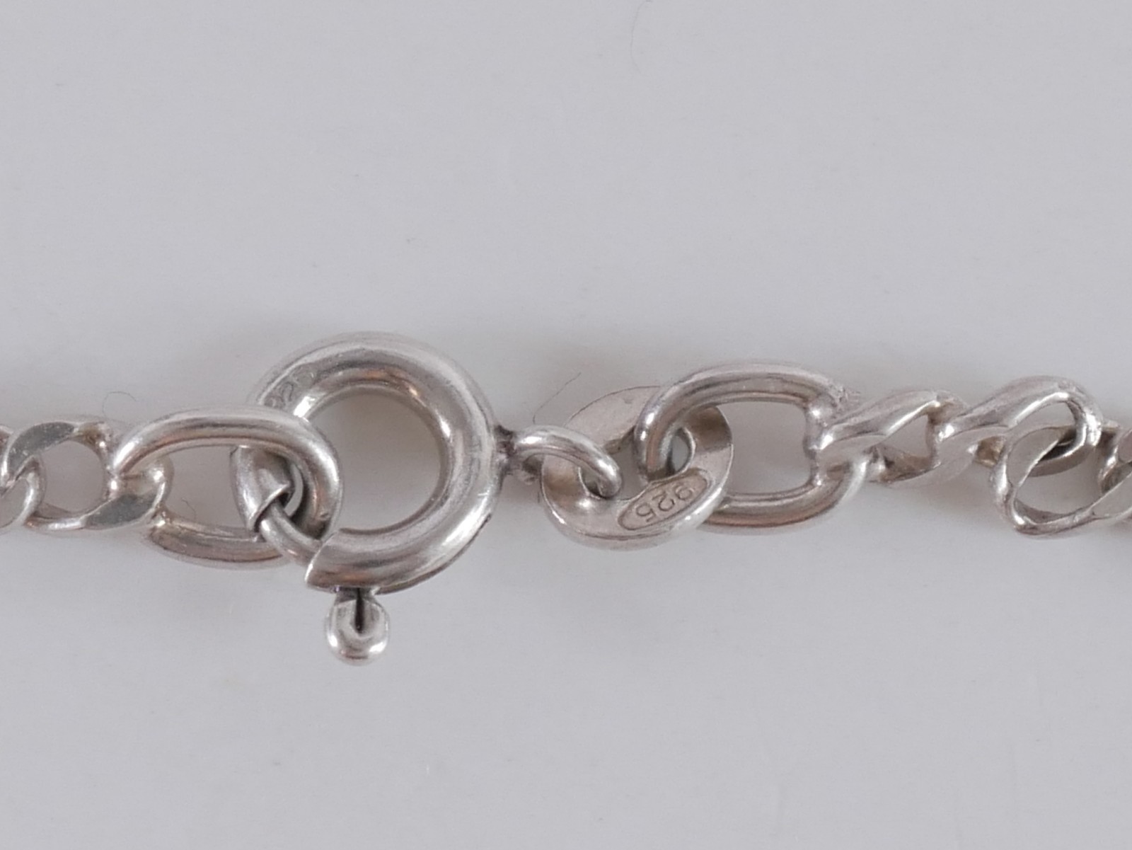 Sterling Silver 925 Cross Pendant Necklace 51cm 11.76g Large Plain Christian