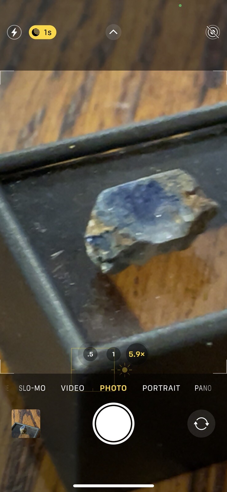 Raw Benitoite Crystal 6.48ct