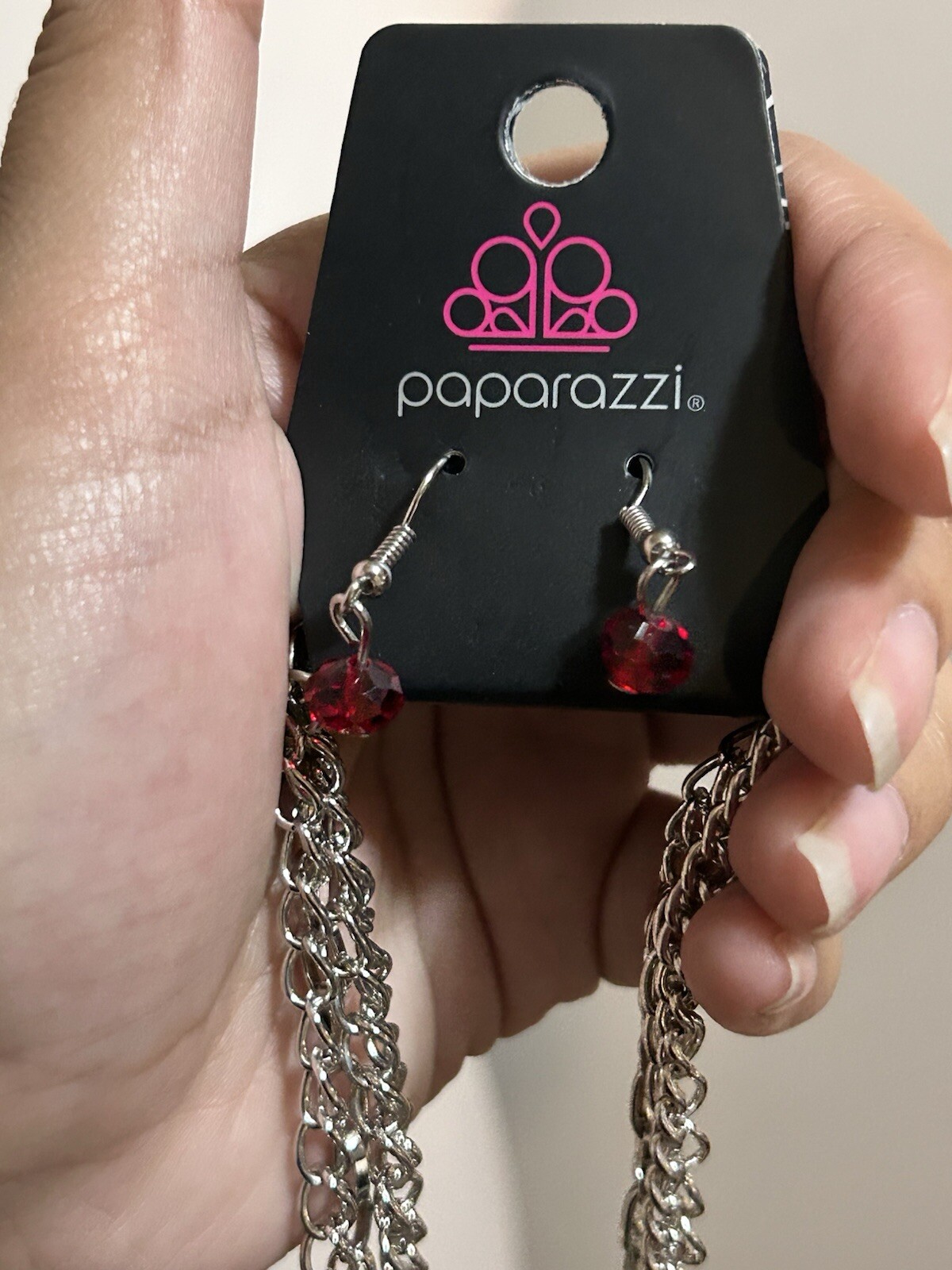 NWT Paparazzi Extravagant Elegance Necklace and Earrings Set