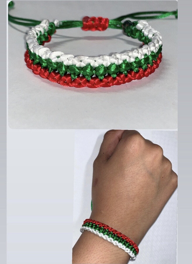 Bulgaria Bracelet -Handmade Country Bracelet Bulgarian Bracelet 🇧🇬Nylon Gift