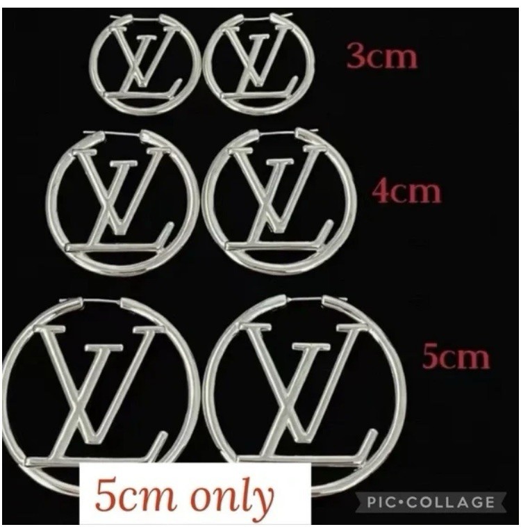 Fashion Silver or Gold Hoops Luxury Statement Earrings