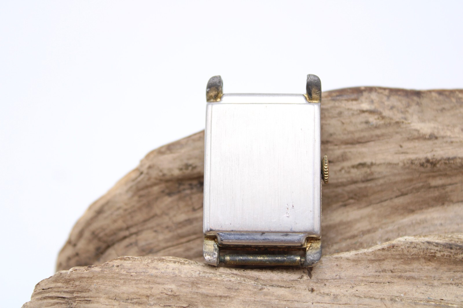 ELGIN 557 C665325 WATCH 21.3×28.8mm 16.0mm LUG OVERWOUND FOR REPAIR (PF)