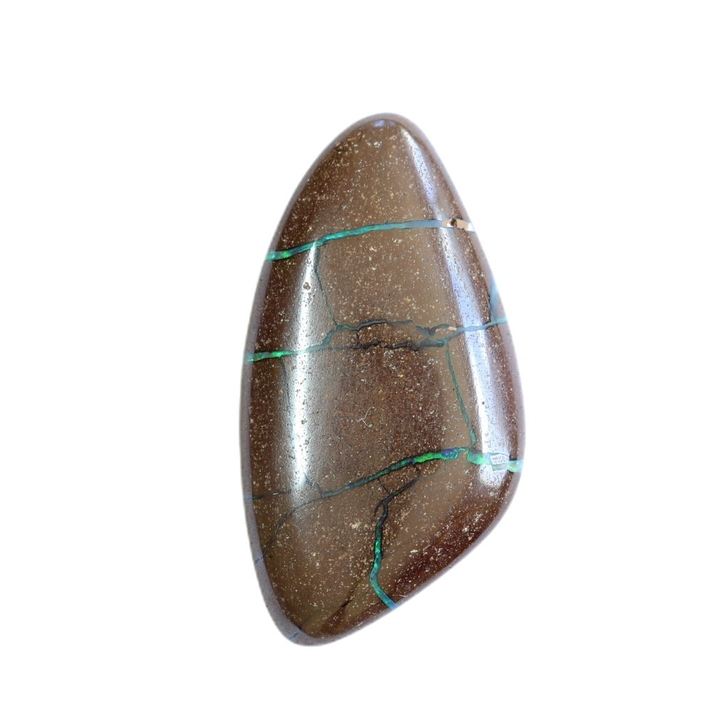 Boulder opal 9.00ct 24 x 12mm Australian opal natural solid unset stone Winton
