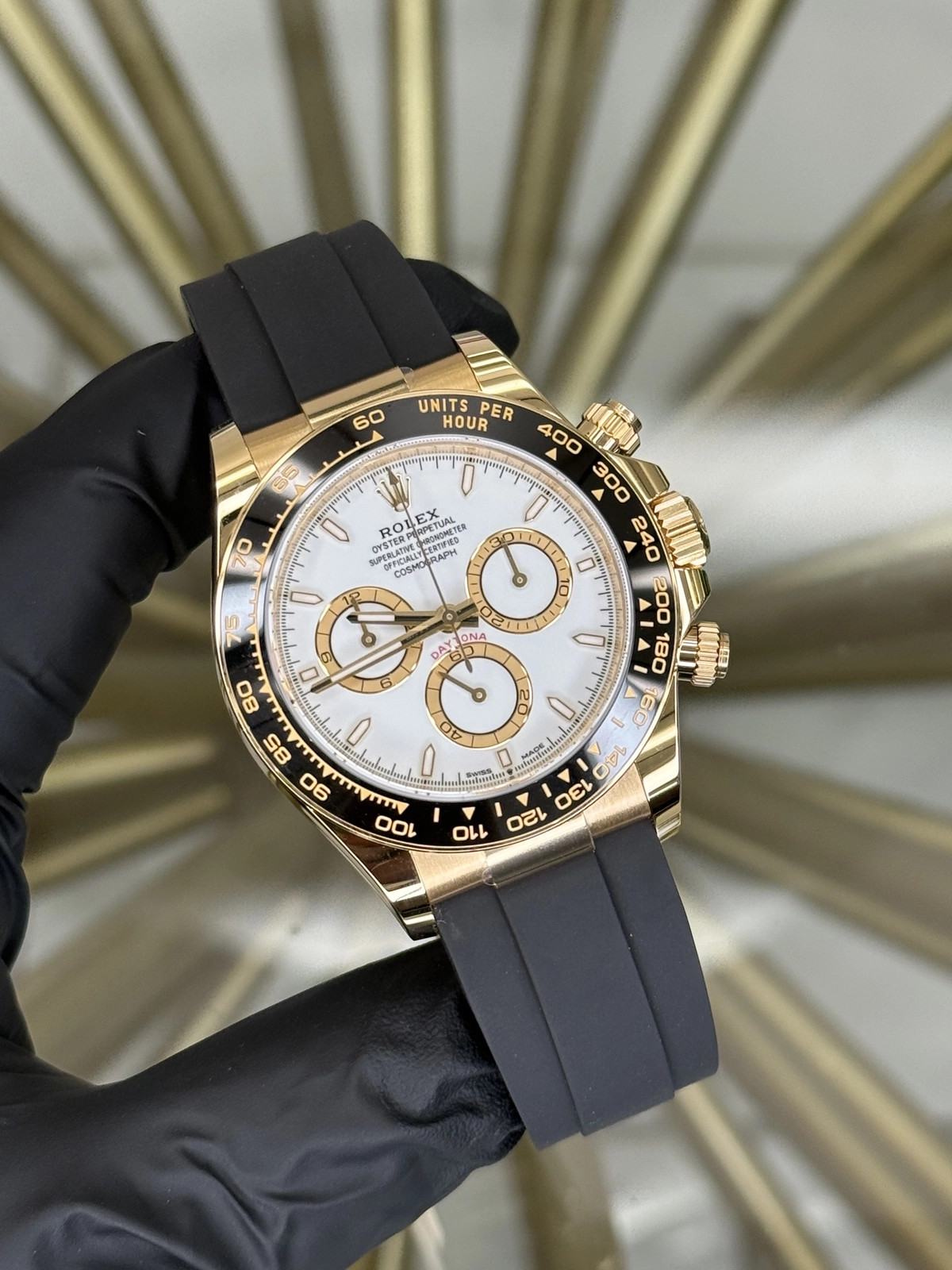 2026 Rolex Daytona White Index Dial on Oysterflex 126518LN Complete