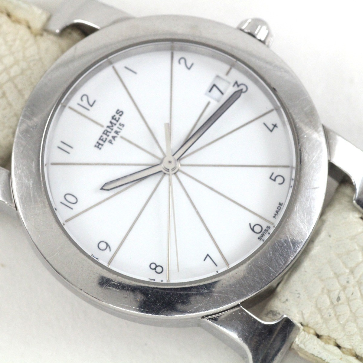 HERMES Hermès Hermès H Watch Men Watch HR1.510 Acceptable