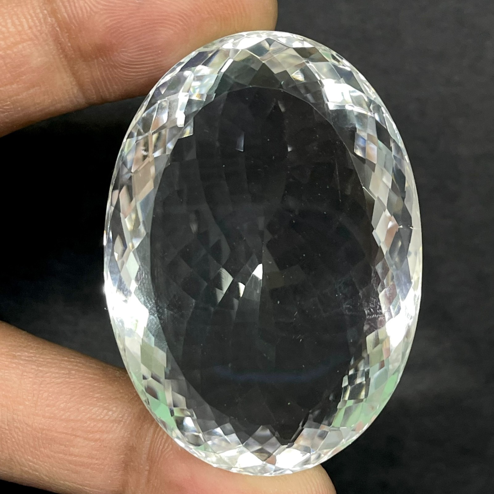 202.16 Cts Certified Natural White Crystal Quartz Loose Pendant Size Gemstone
