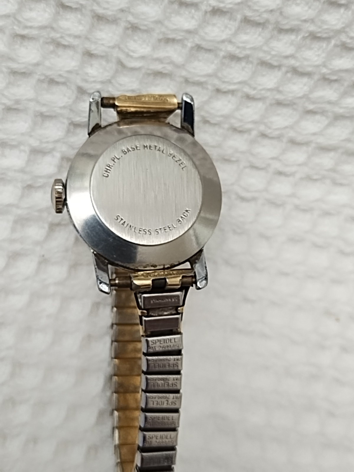 Vintage – Ingersoll Mickey Mouse Young Ladies Watch- Wind-up – For Parts Or Repa