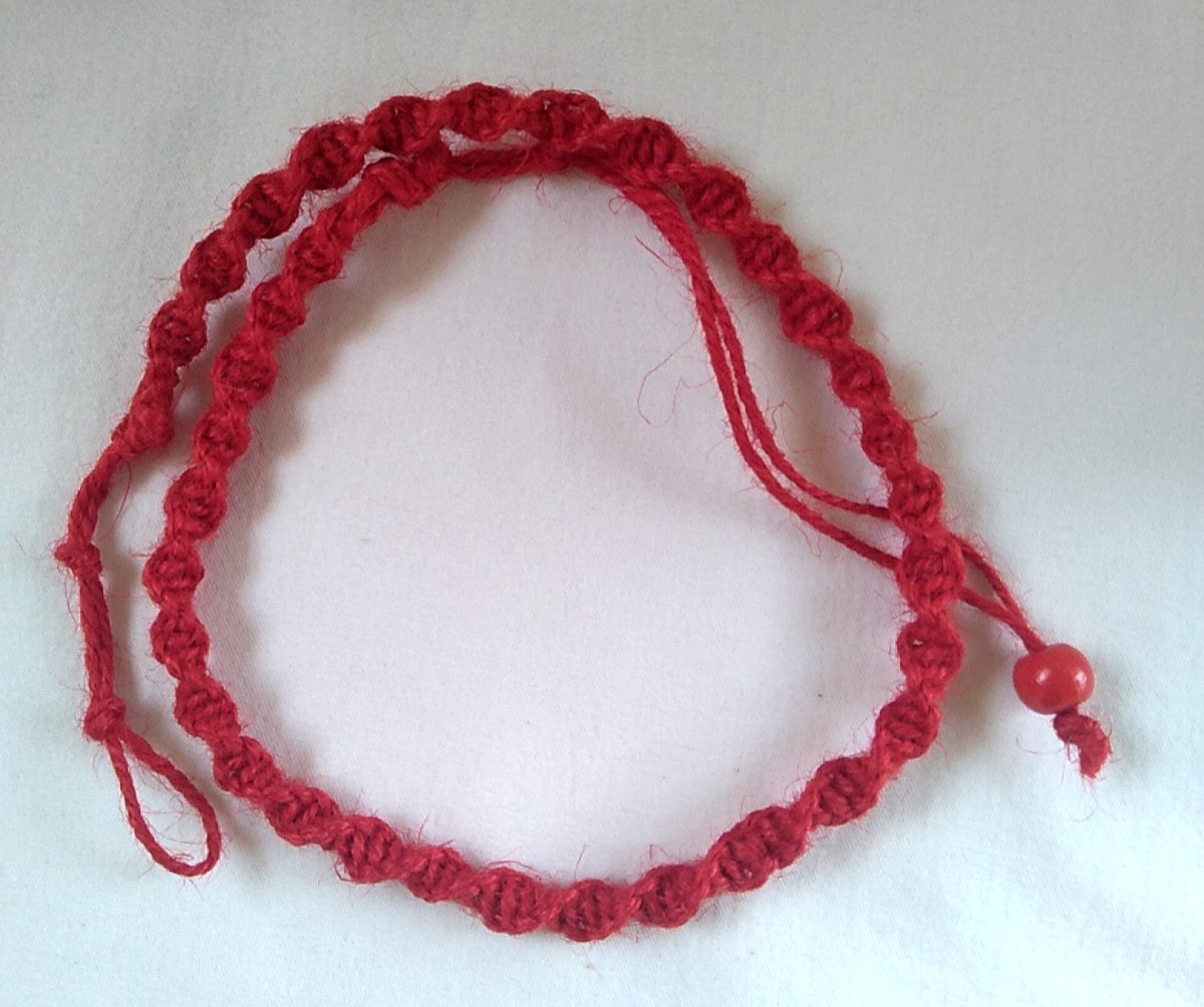 SURFER HEMP BRAID NECKLACE 24″ Adj Men Women Teen Boho Hippie USA Seller New