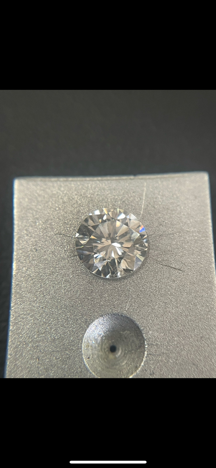Beautiful Diamond .63 Carat I Color I1 Clarity Cut Grade Very Good GIA Cert.
