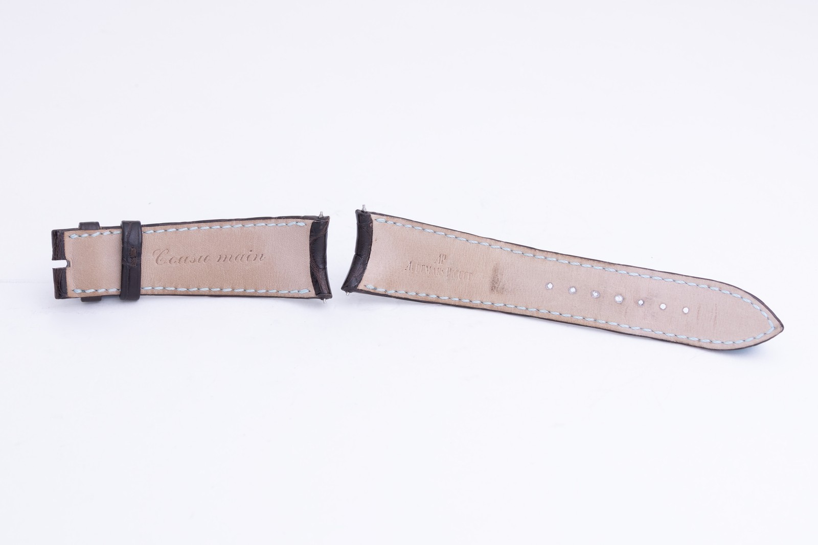 Audemars Piguet 22mm dark brown leather strap FCD26730