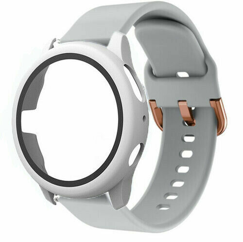 For Samsung Galaxy Watch Active 2 40/44mm Silicone Watch Band Cover Sport Strap