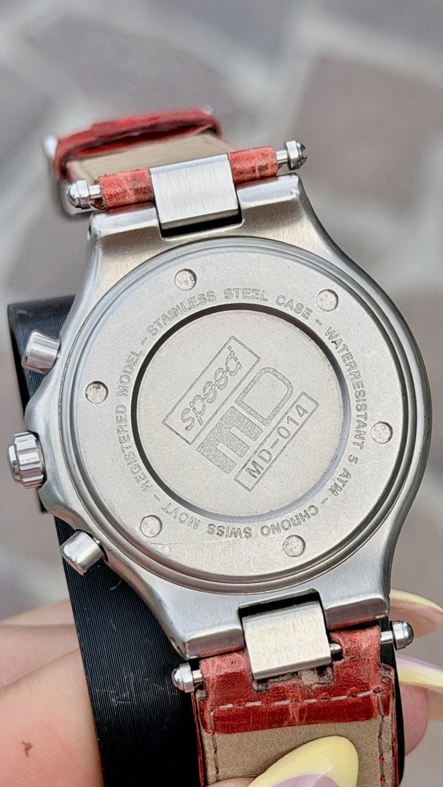 Momo Design Speed MD014 Chronograph Quartz Swiss Made Steel 39mm Men