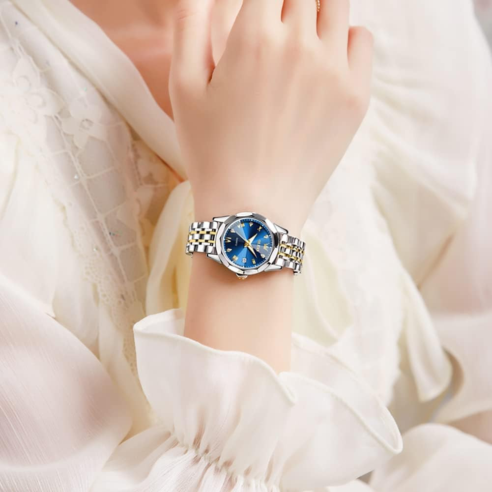 Watch Women Sliver Dress Luxury Original Watch for Women Small Wrist Ladies Clas
