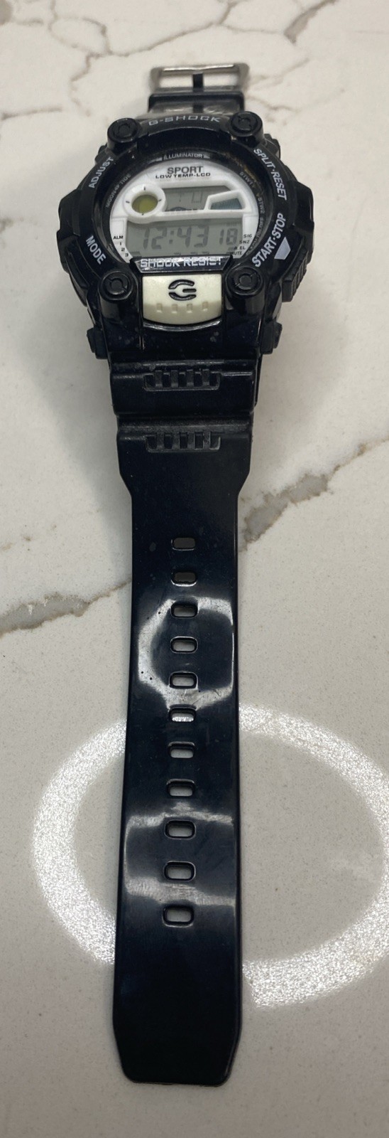 Casio G-Shock WR20BAR Red Black Men’s 200M Quartz Watch Working