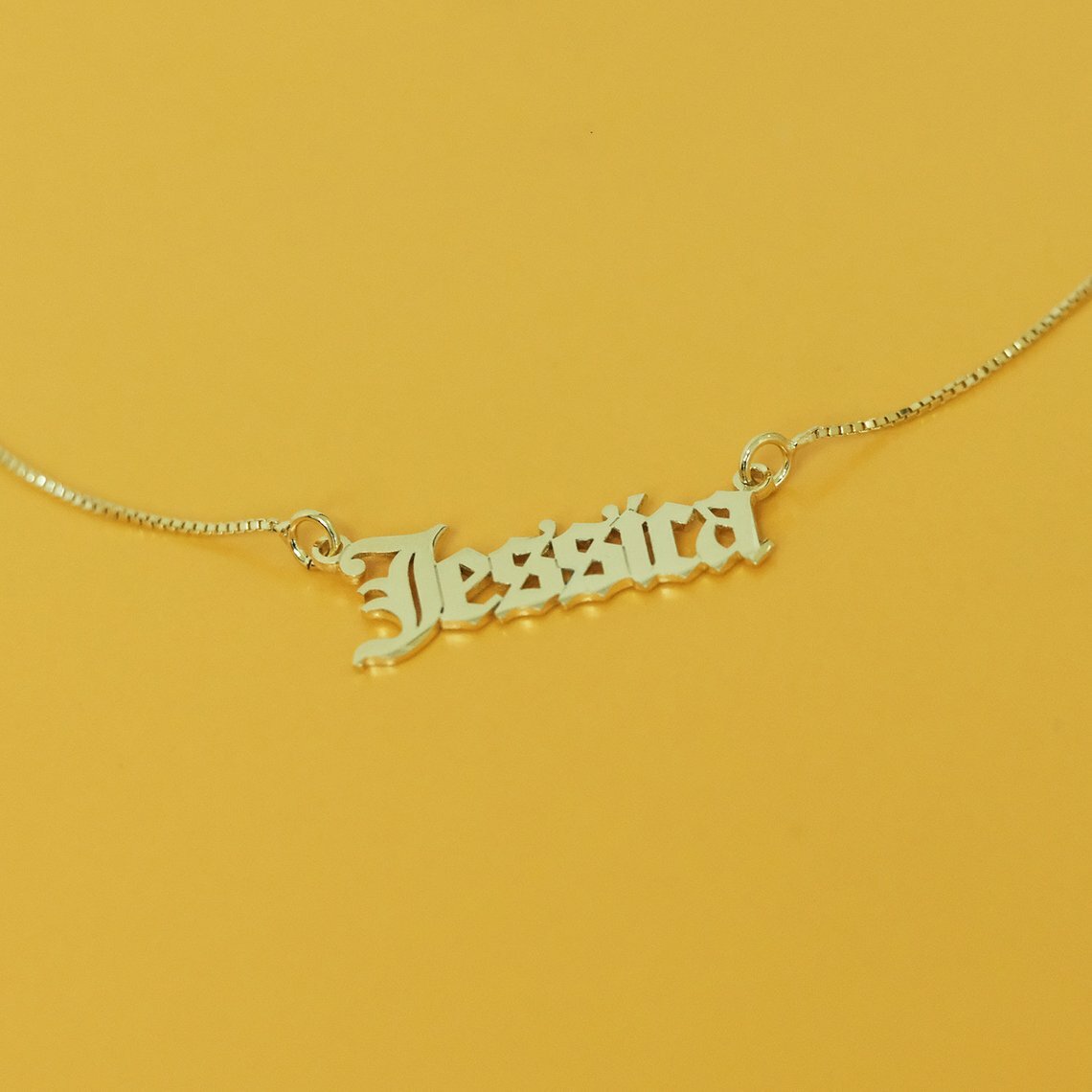 Name Necklace Personalized Jewelry 925 Sterling Silver Or Gold/Rose Plated 18k