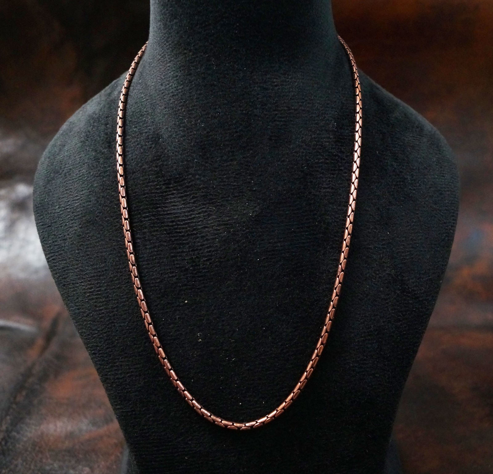 High Quality Copper Chain (1 Piece) 20 to 30 Inches Solid Copper Jewelry (CH-02
