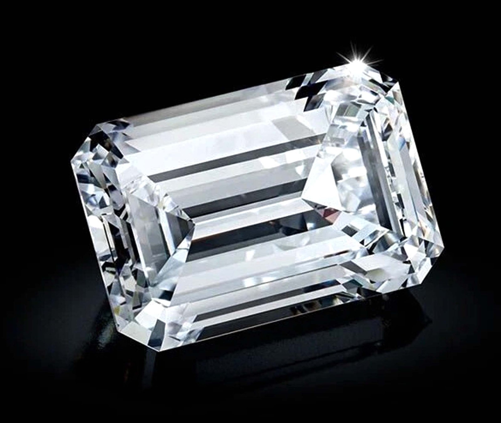 3.2 Ct Emerald Cut Lab Grown Diamond FL Clarity F Color IGL Certified CVD 5ARD