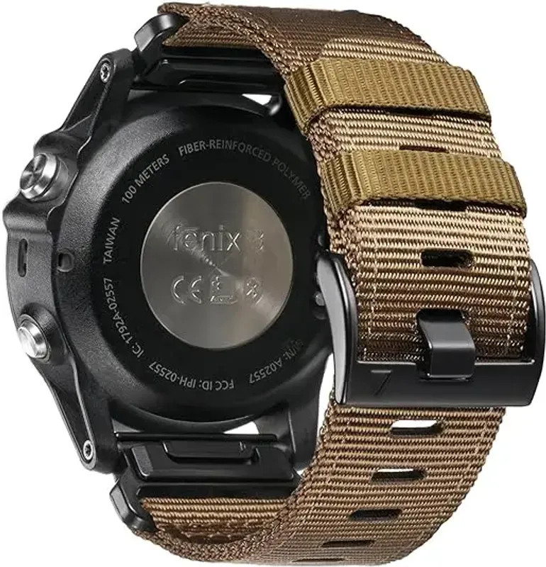 22mm 26mm Nylon Strap Fenix 7 7X 6X Epix Pro 51mm 47mm Watchband