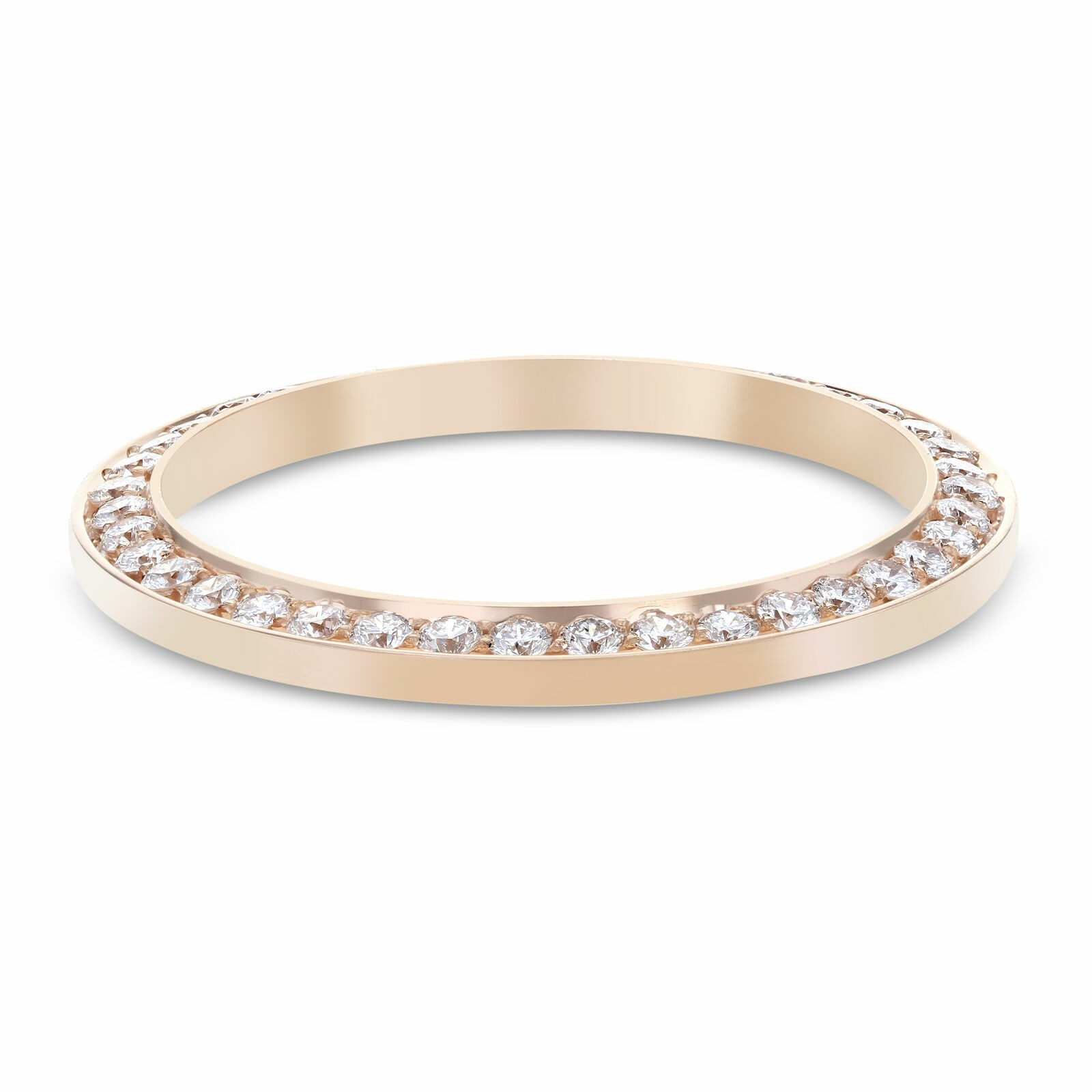 1CT BEAD NATURAL DIAMOND BEZEL ROLEX 28MM 279161 279171 279381 ROSE PINK GOLD