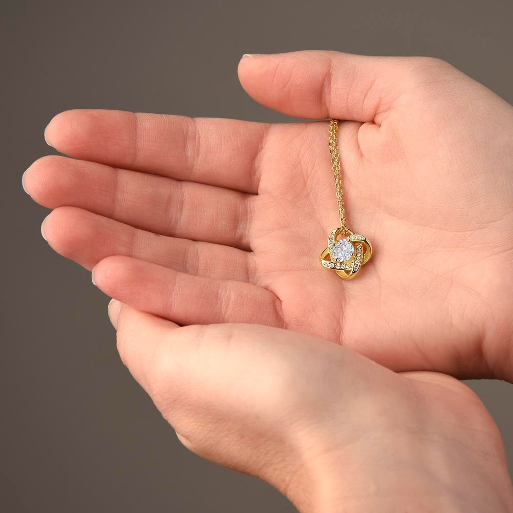 To My Mum Knot necklace mother’s day anniversary valentine’s birthday gift