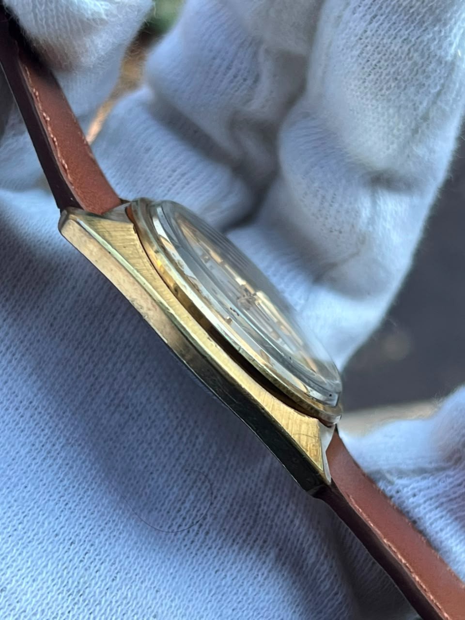 Seiko 5606 7000 Gold Tone ;Kanji /English; Serviced Automatic Quickset Works