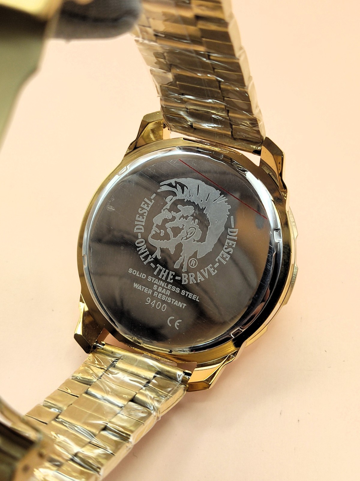 Luxury Diesel Only The Brave 5 Bar Dual Time Refurbished Men’s Wrist Watch
