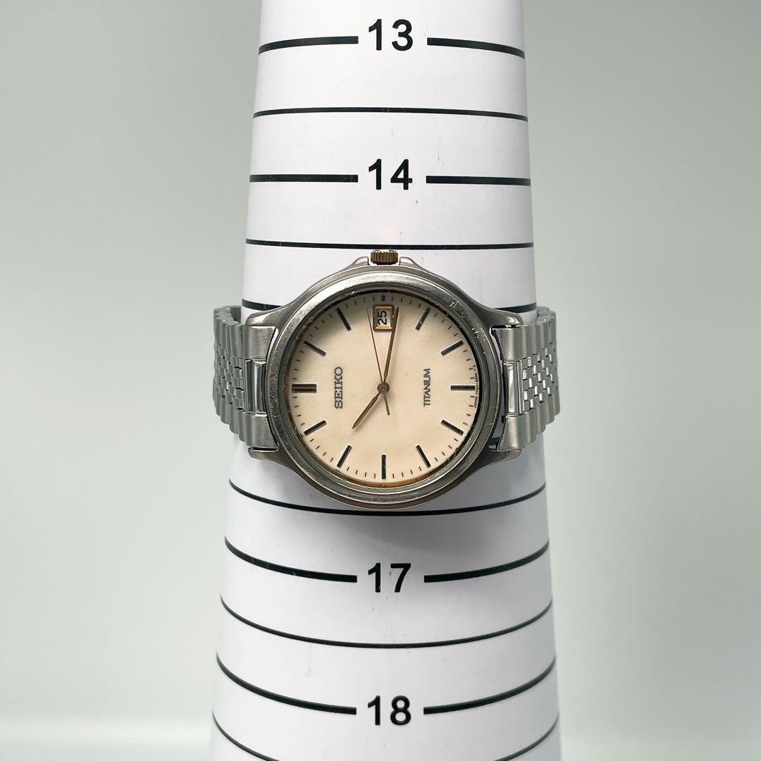 New battery/working Seiko Spirit Titanium Vintage 7N42-8A60